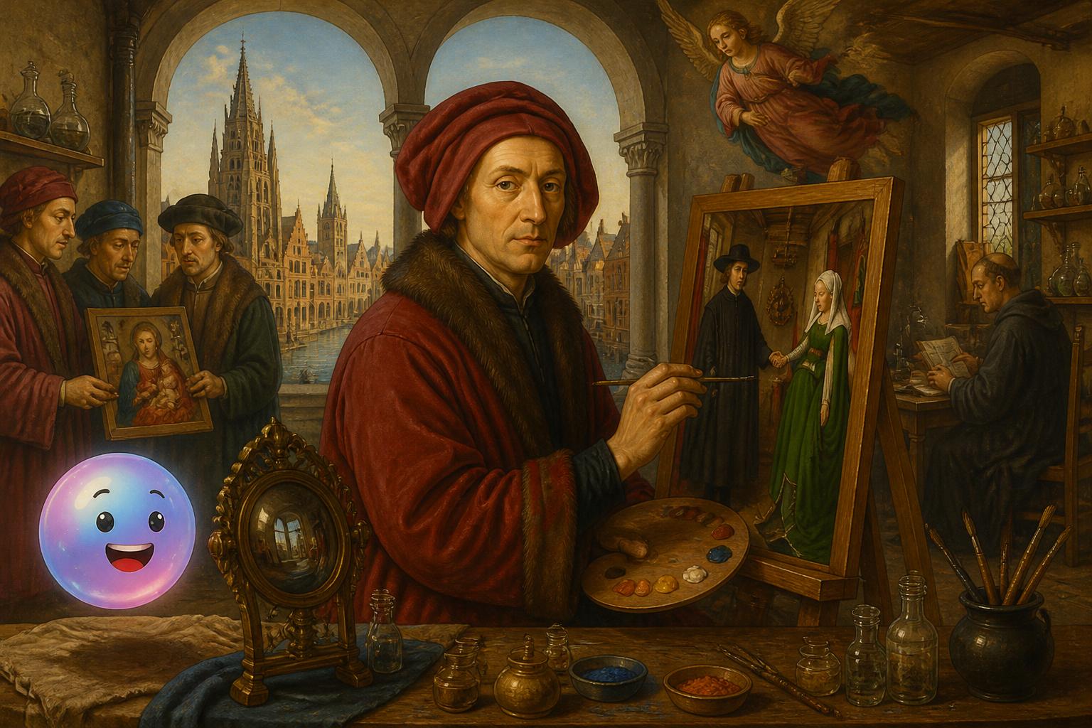 How Jan van Eyck tricked the world with paint