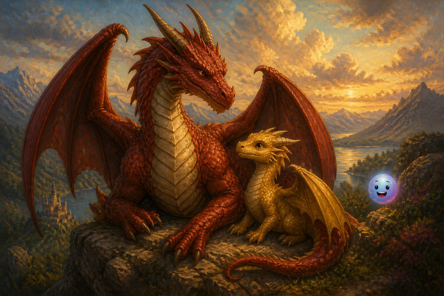 The global map of dragons