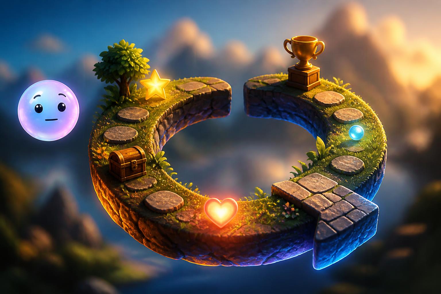 Inside the loop of just one more turn