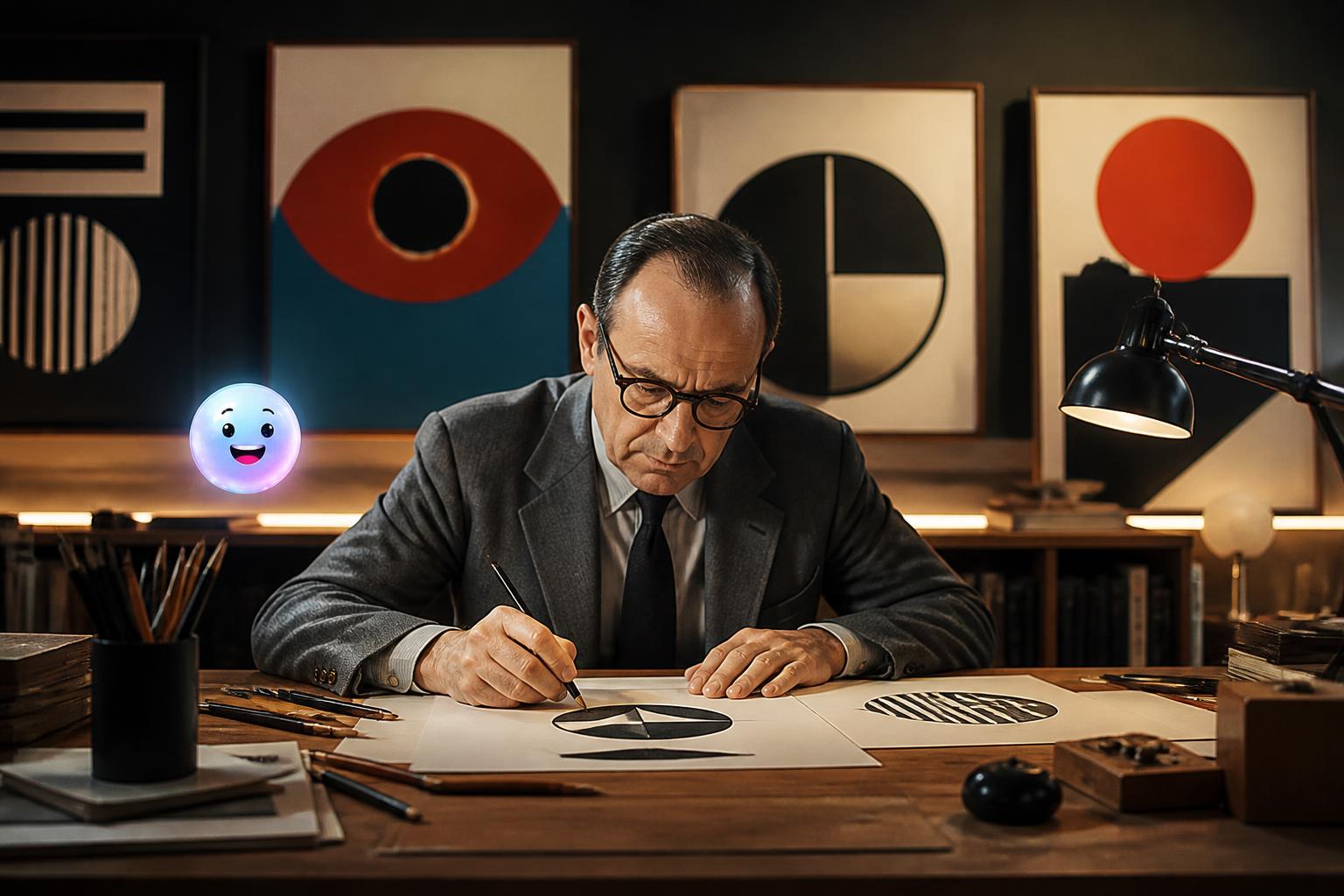 The king of logos and the art of Paul Rand
