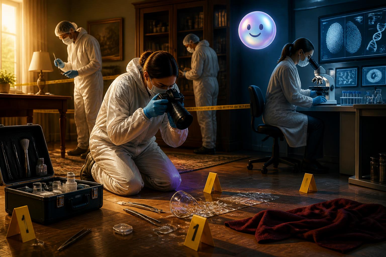 The science of crime scenes