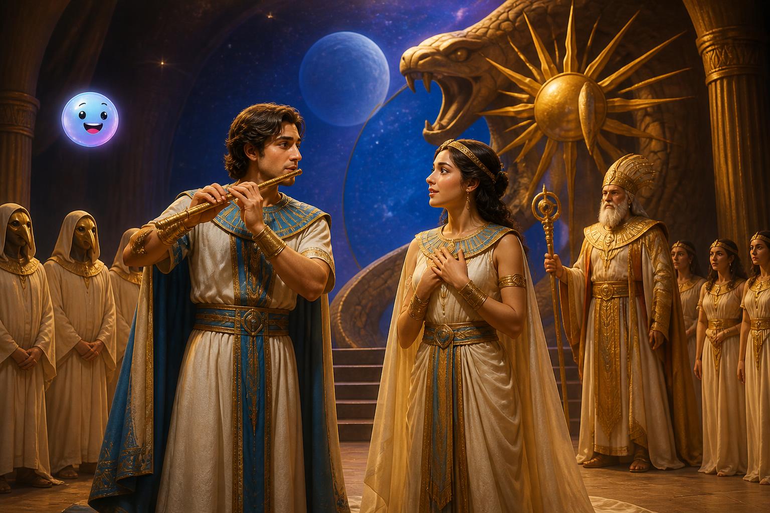 Cracking the codes of Mozart's magic flute