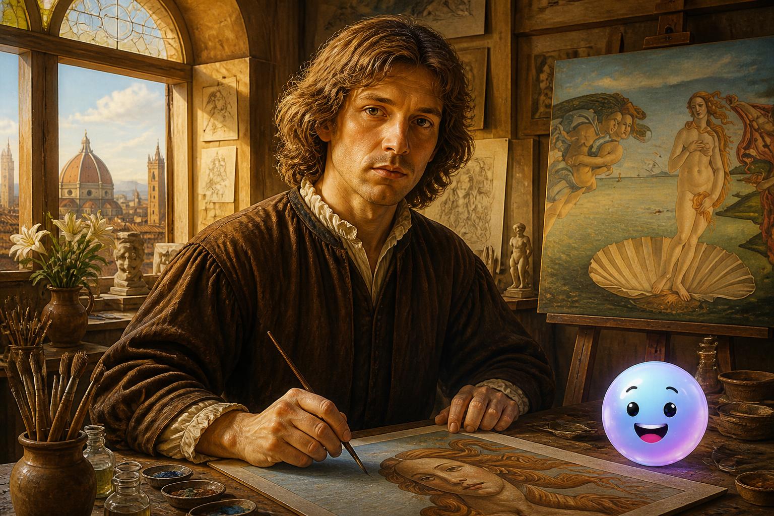 El pintor que hacía flotar a los dioses
