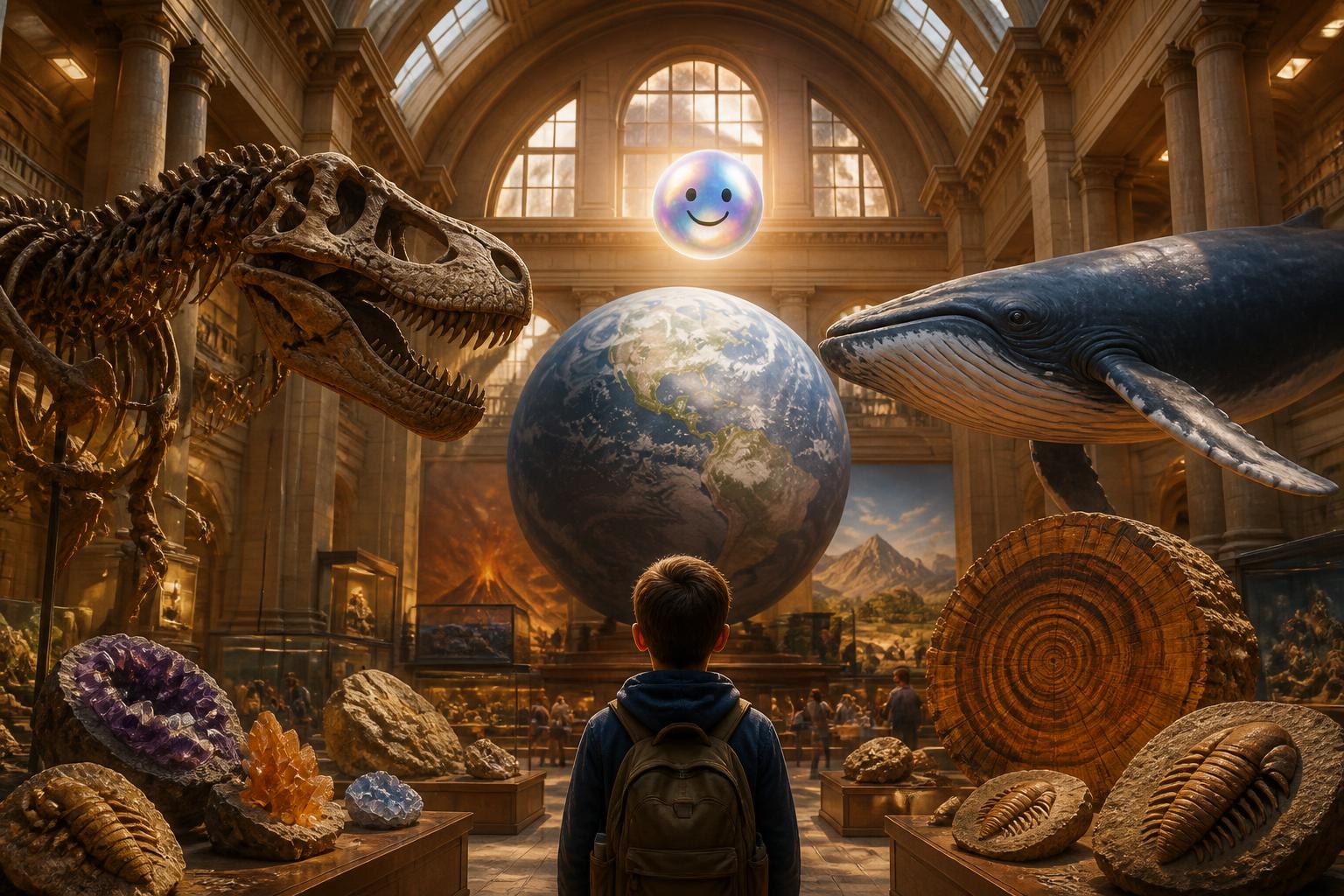 Earth before us in the Smithsonian deep time vaults