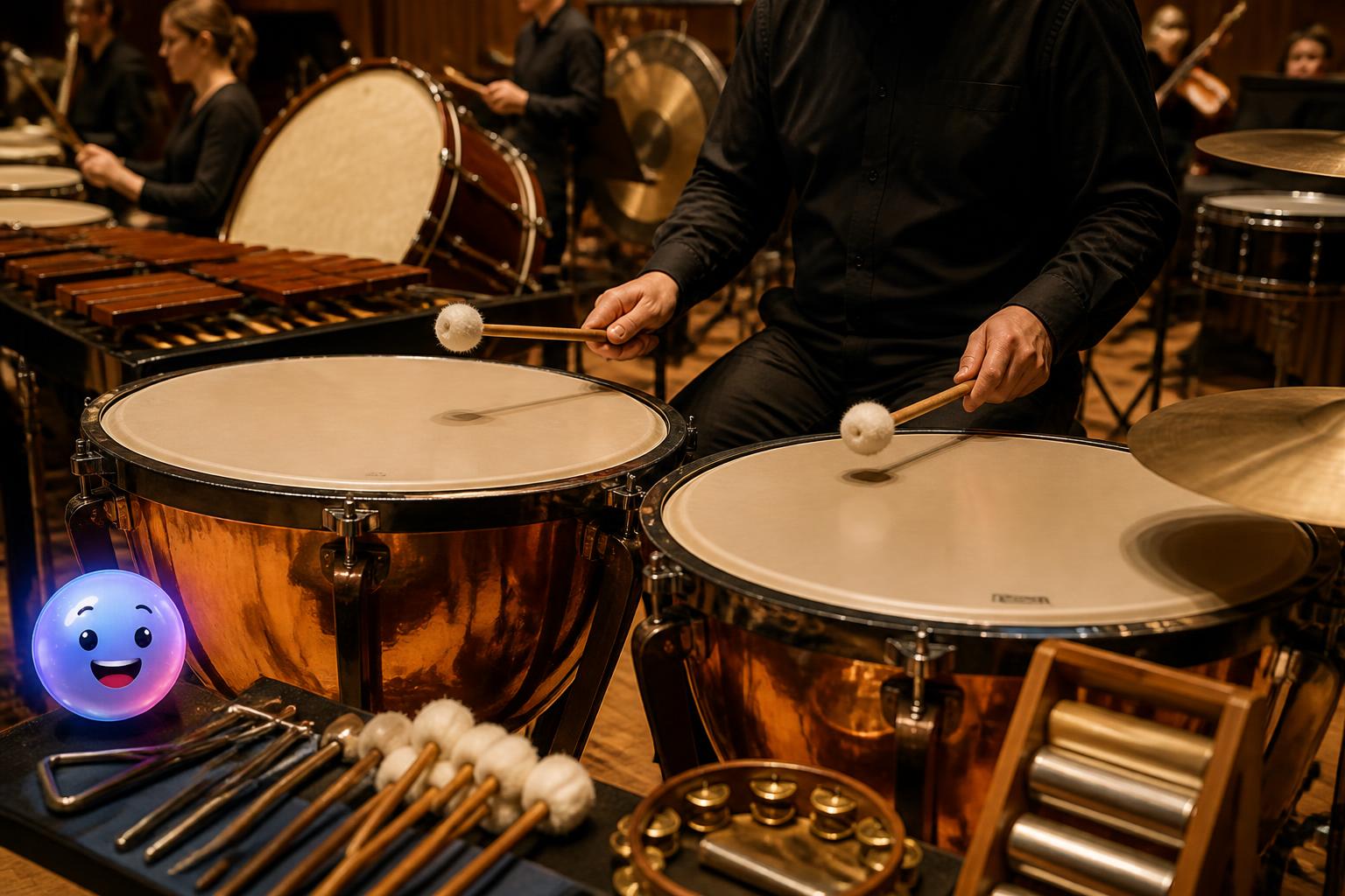 Qual è il compito più difficile di un percussionista orchestrale