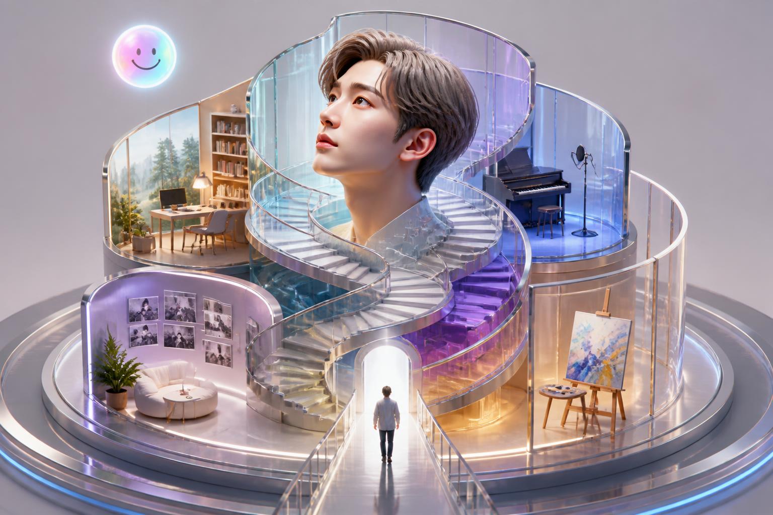 The identity quest of RM