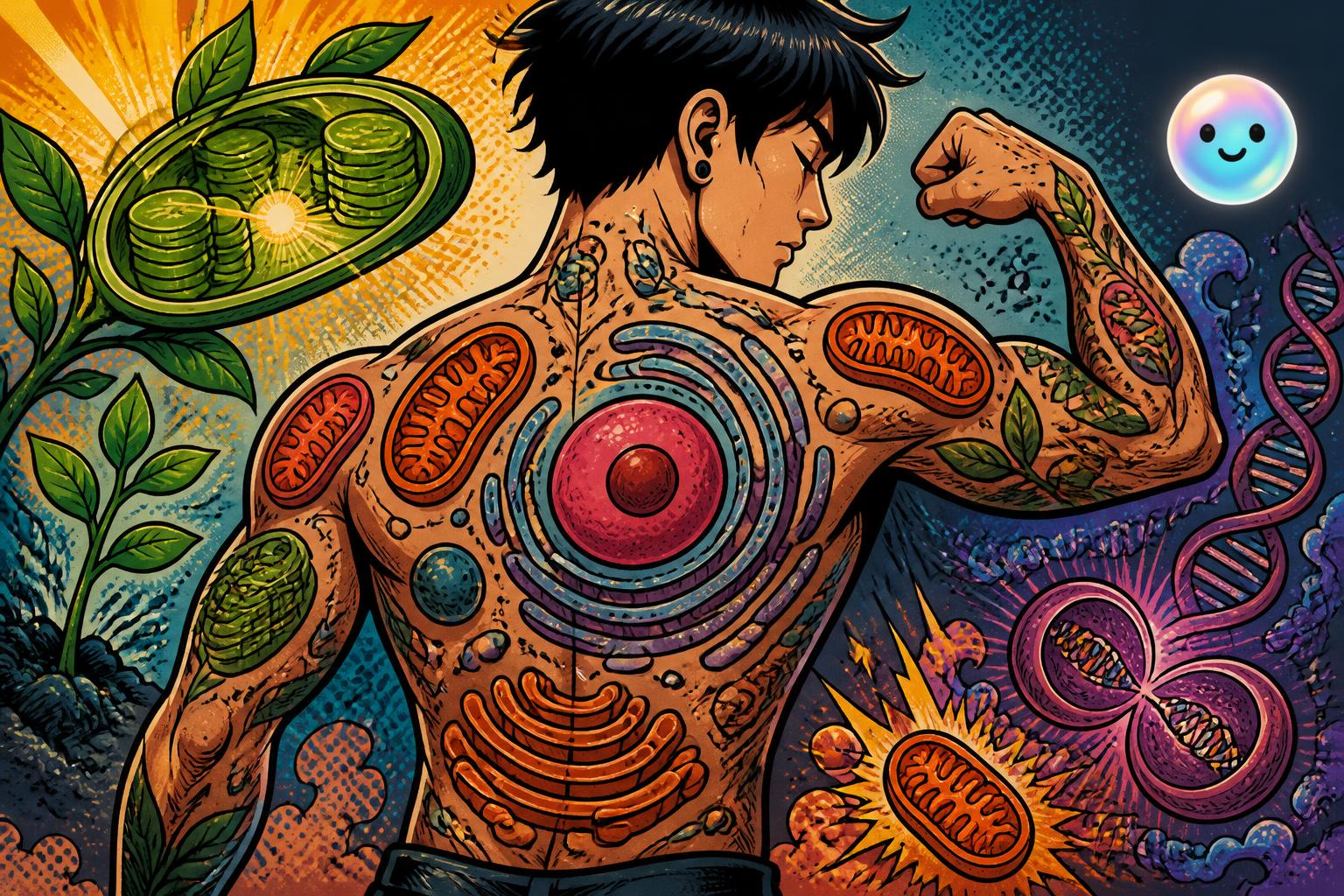 La célula bajo la aguja del tatuador