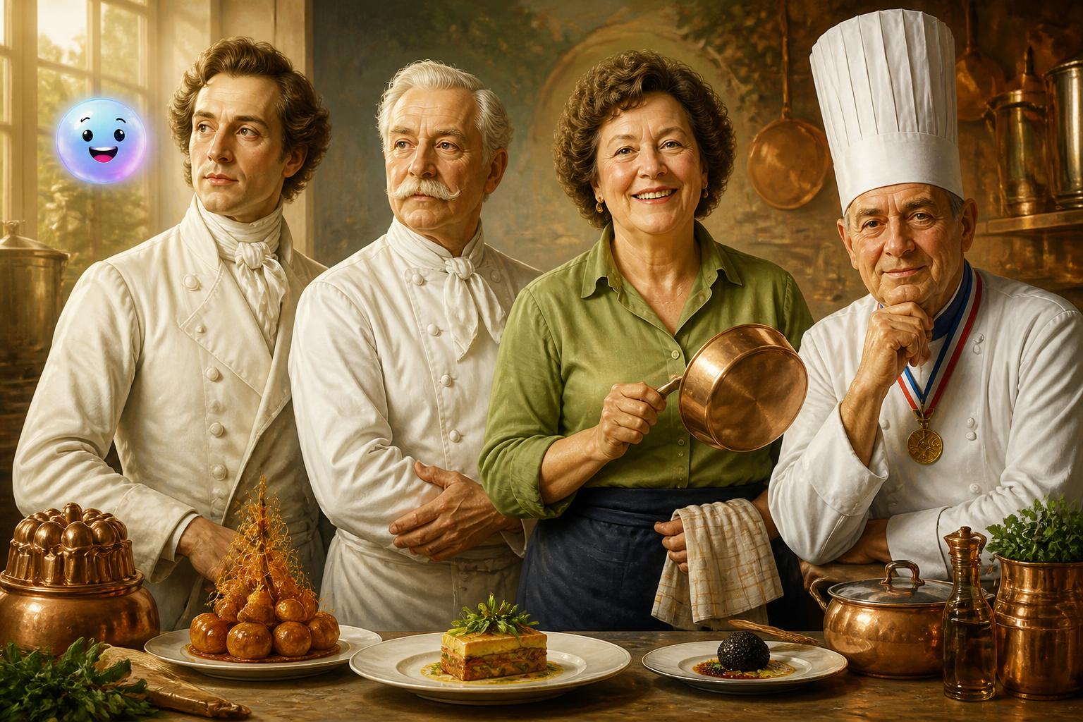 Los reyes de la cocina y sus revoluciones en el plato