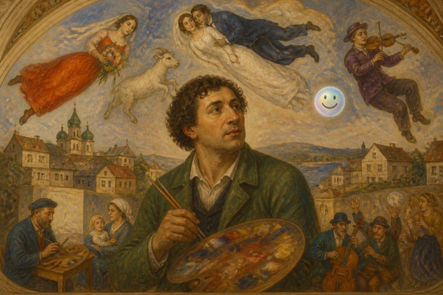 The dream world of Marc Chagall