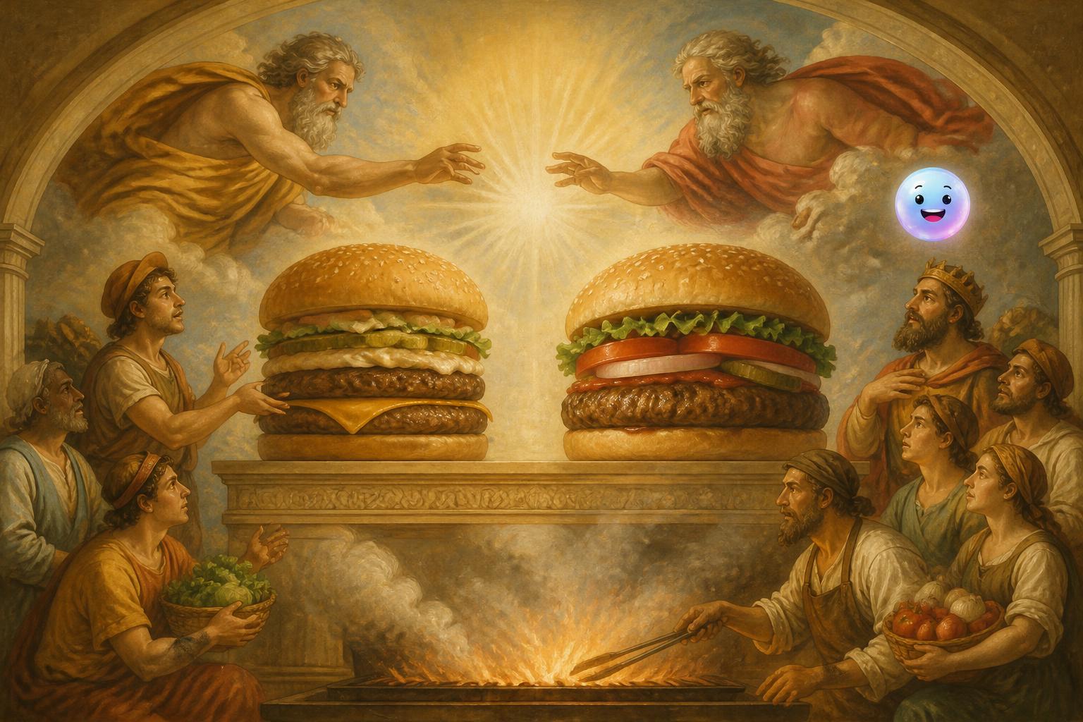 The ultimate burger war of Big Mac and Whopper