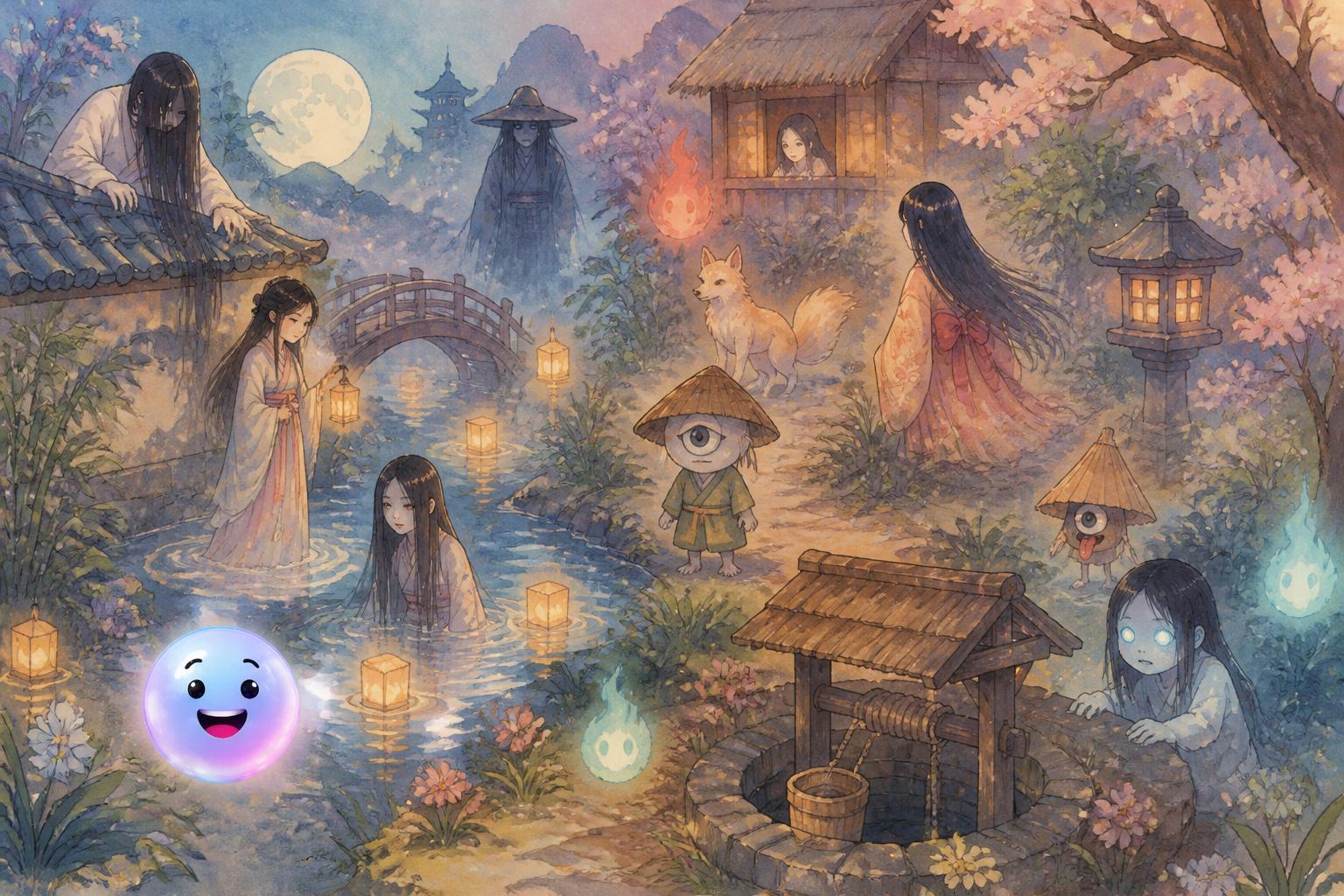 Spooky schoolrooms and cursed screens of Korea and Japan