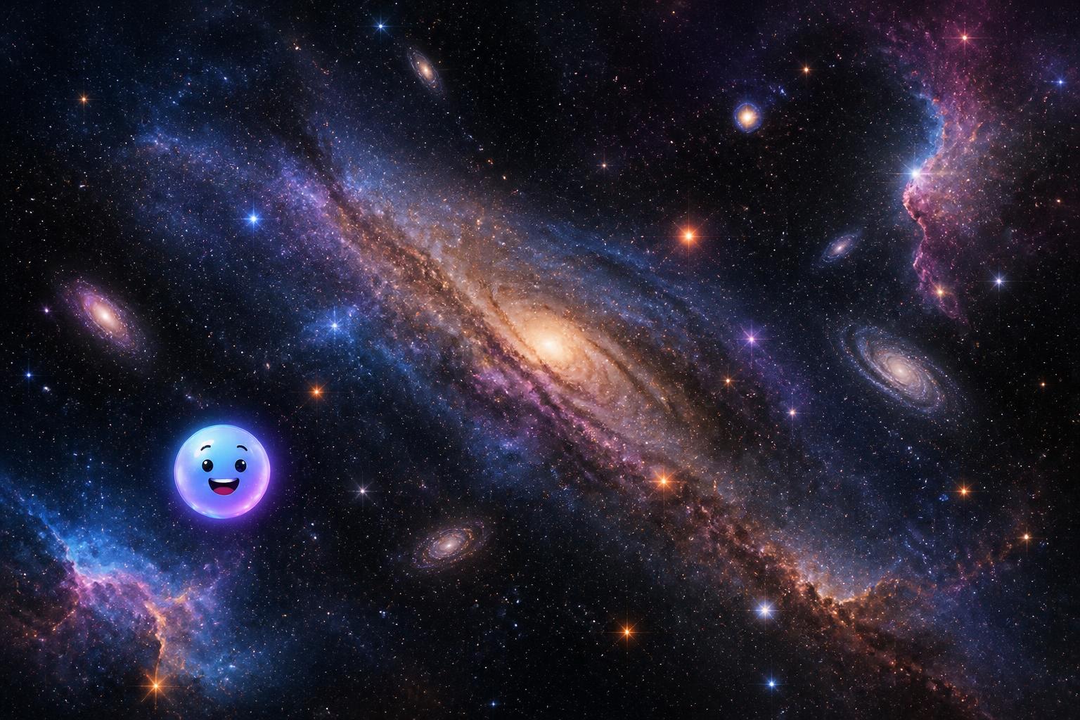 Cosmic drop-ins and the real star guests of Earth