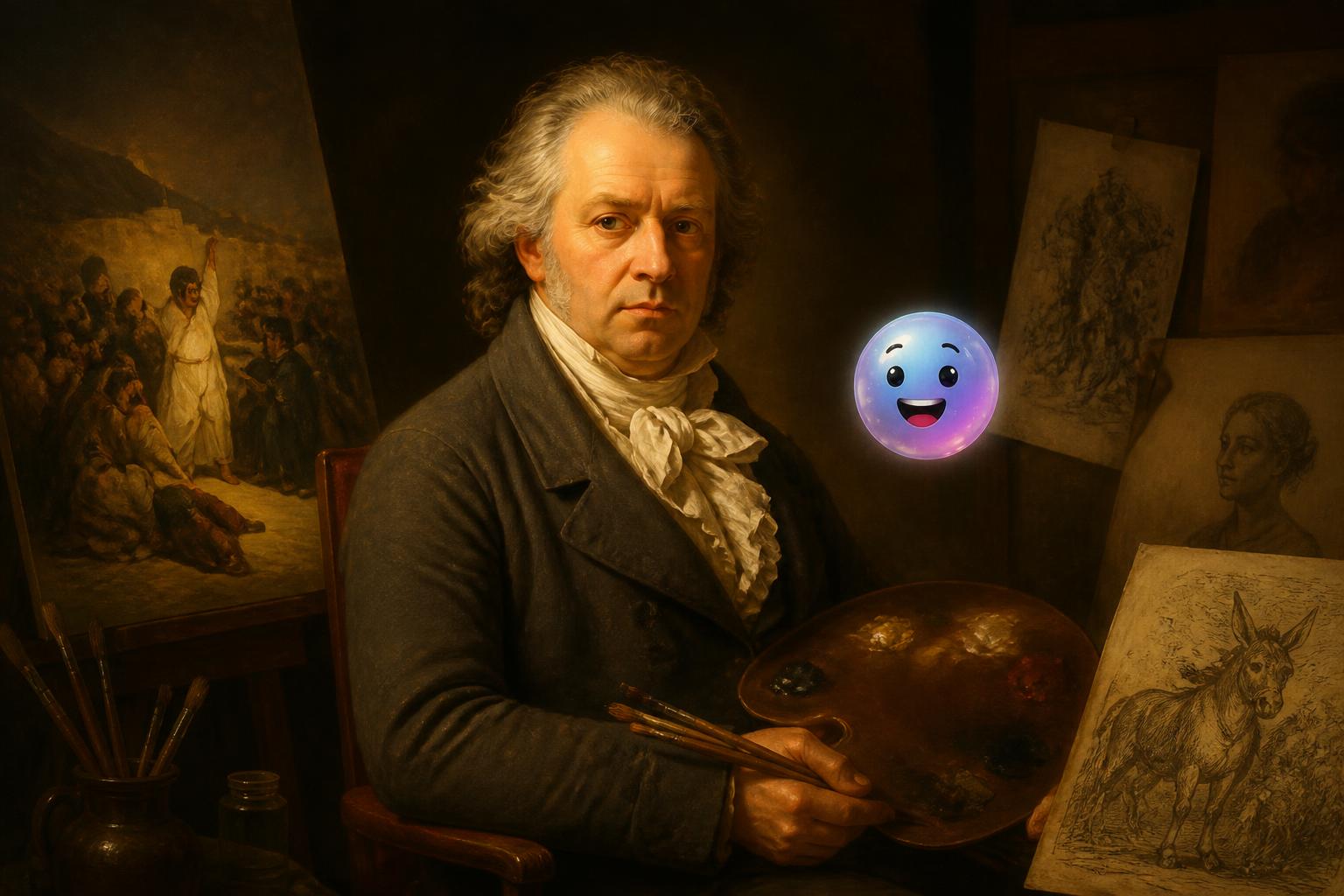 Monsters and monarchs in the wild world of Francisco Goya