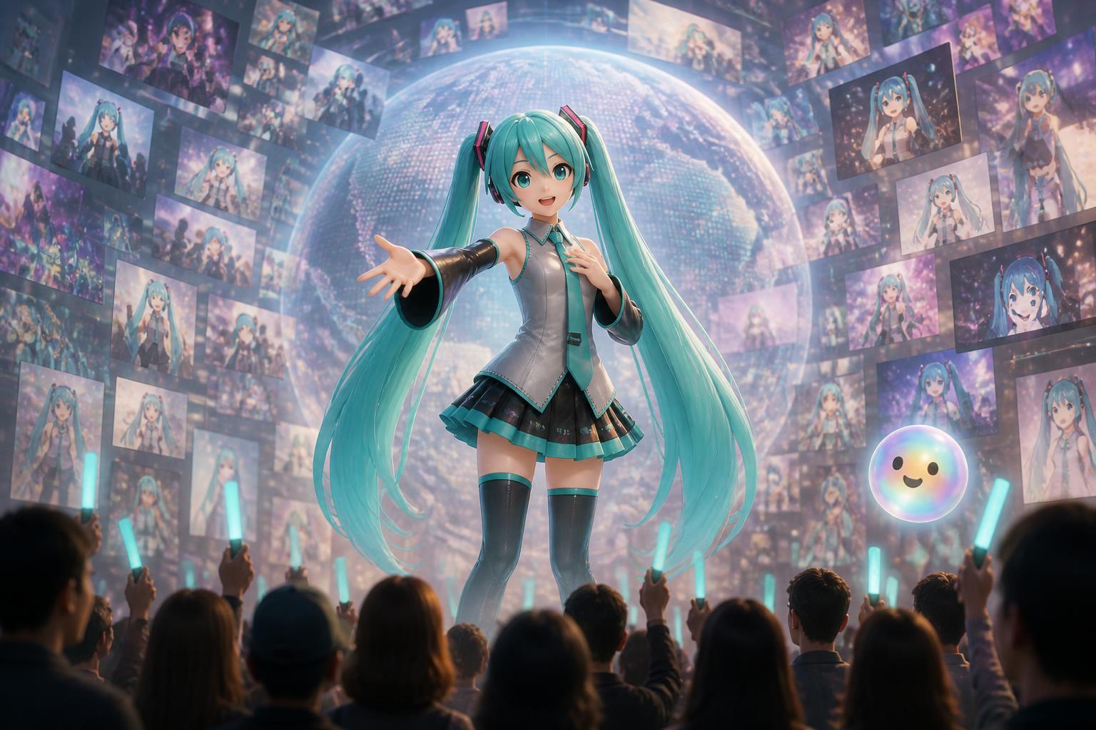 The rise of Hatsune Miku