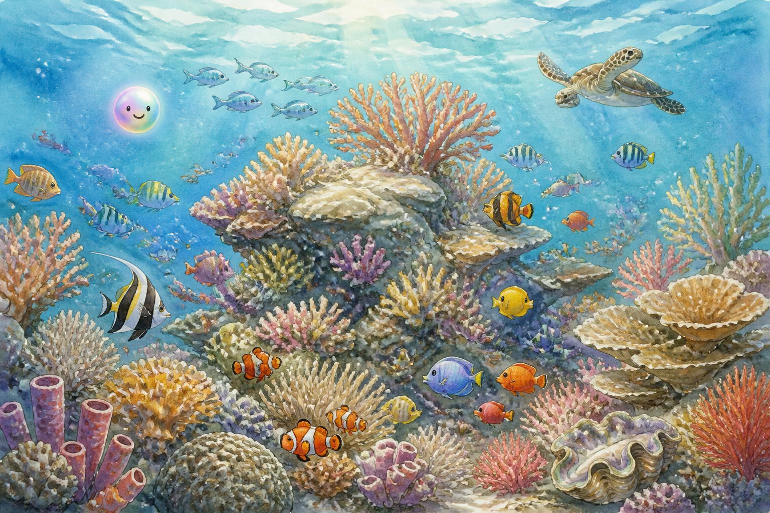 El gran arrecife de coral