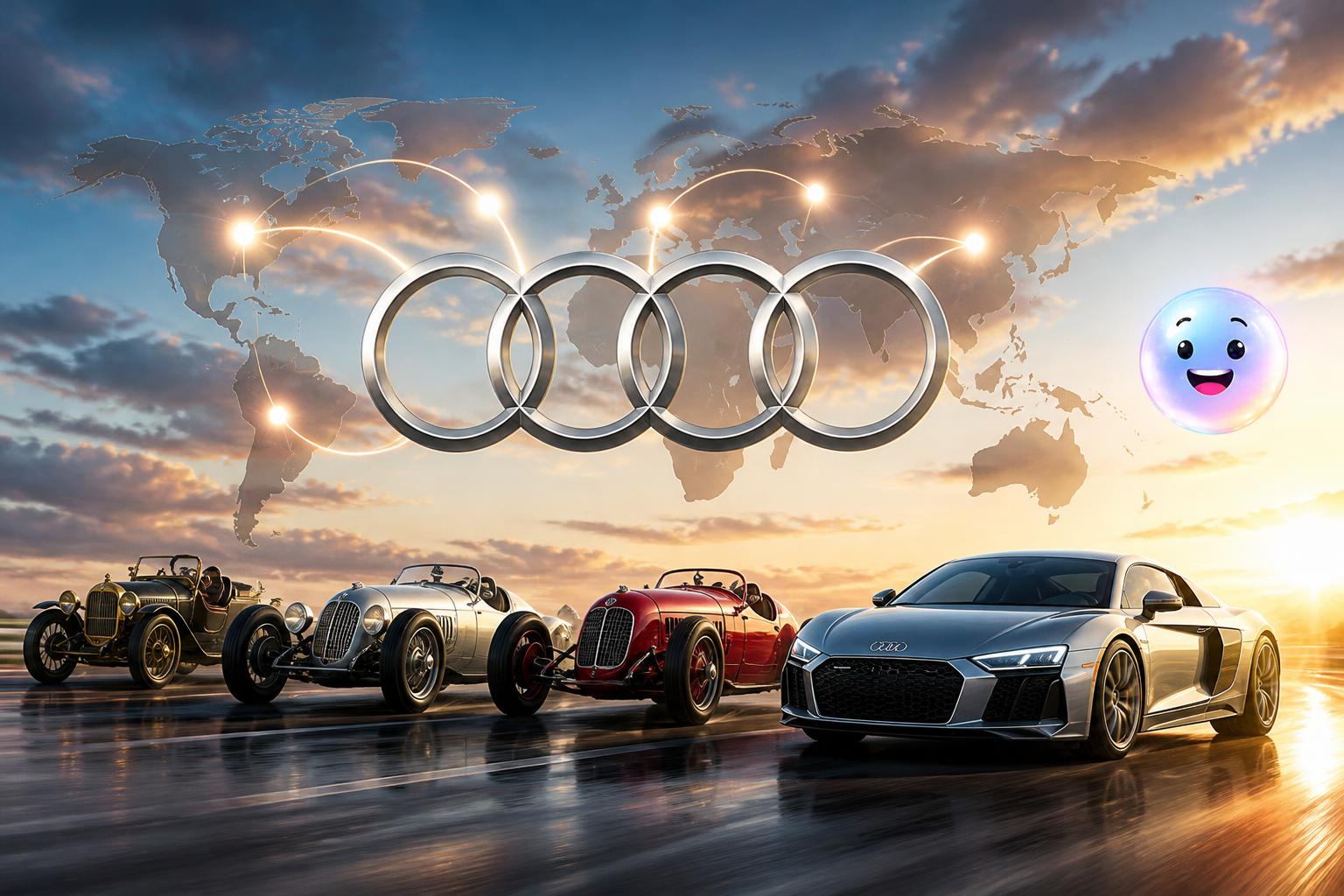 How four rivals became the rings of Audi
