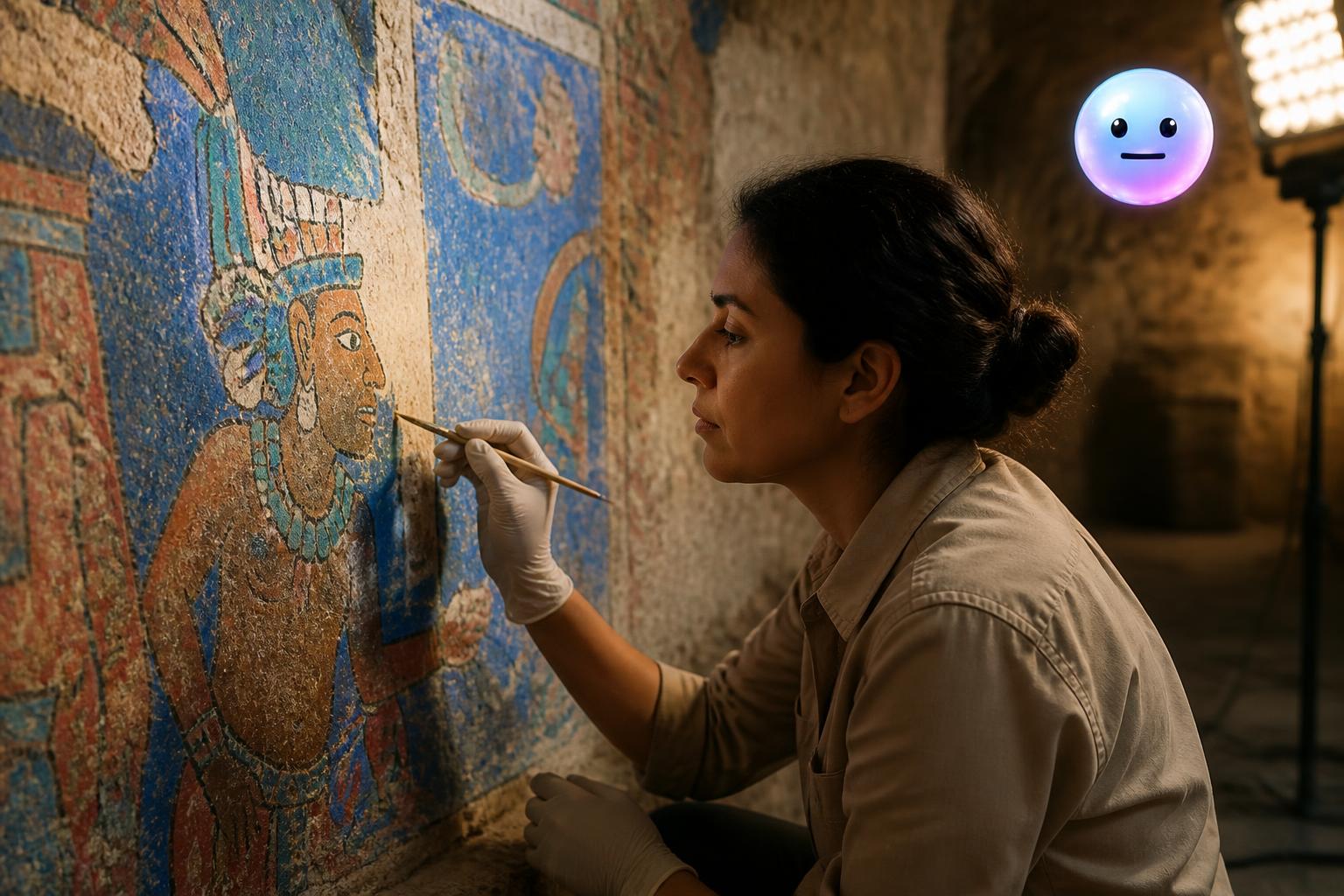 El misterio indestructible del azul maya