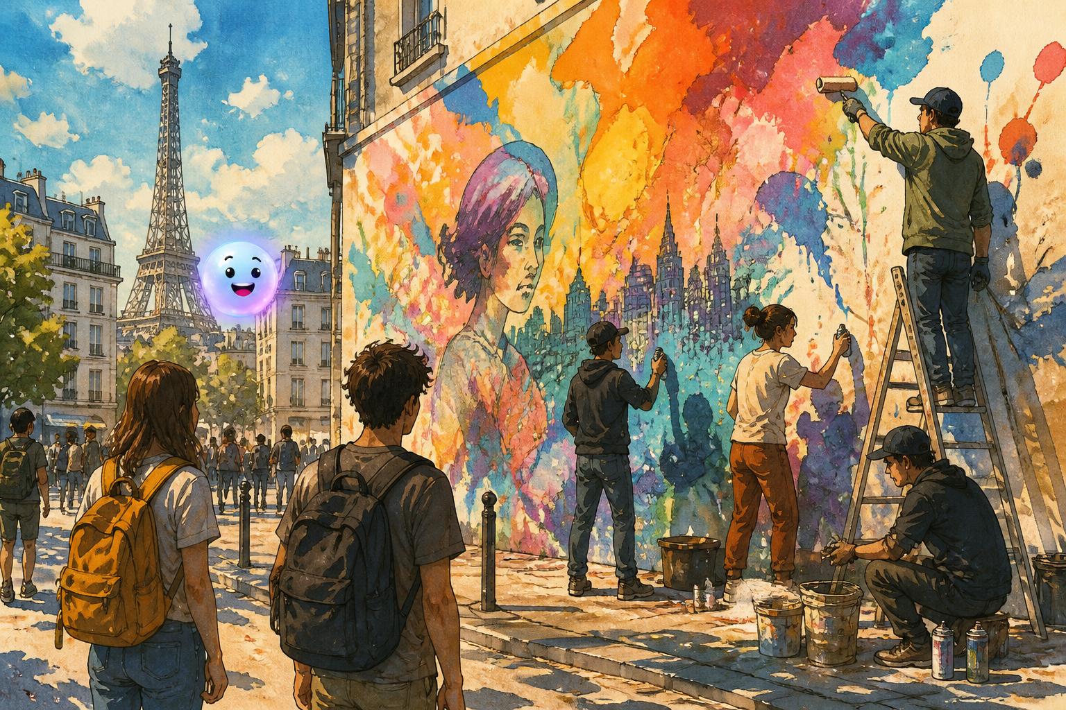 Quel style de lettrage complexe et entrelacé, né à New York, a