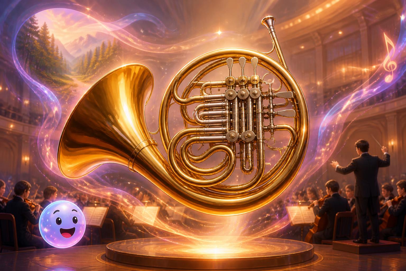 Mit welcher Hand werden die Ventile der Wagner-Tuba standardmäßig