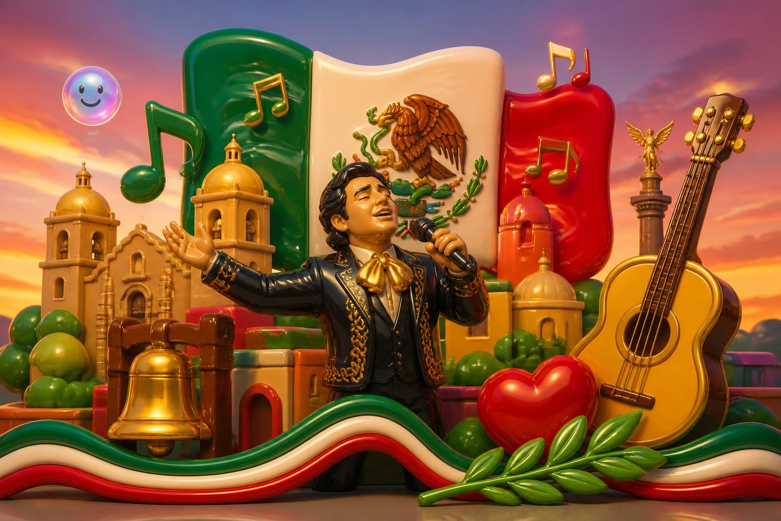Independencia mexicana con Juan Gabriel