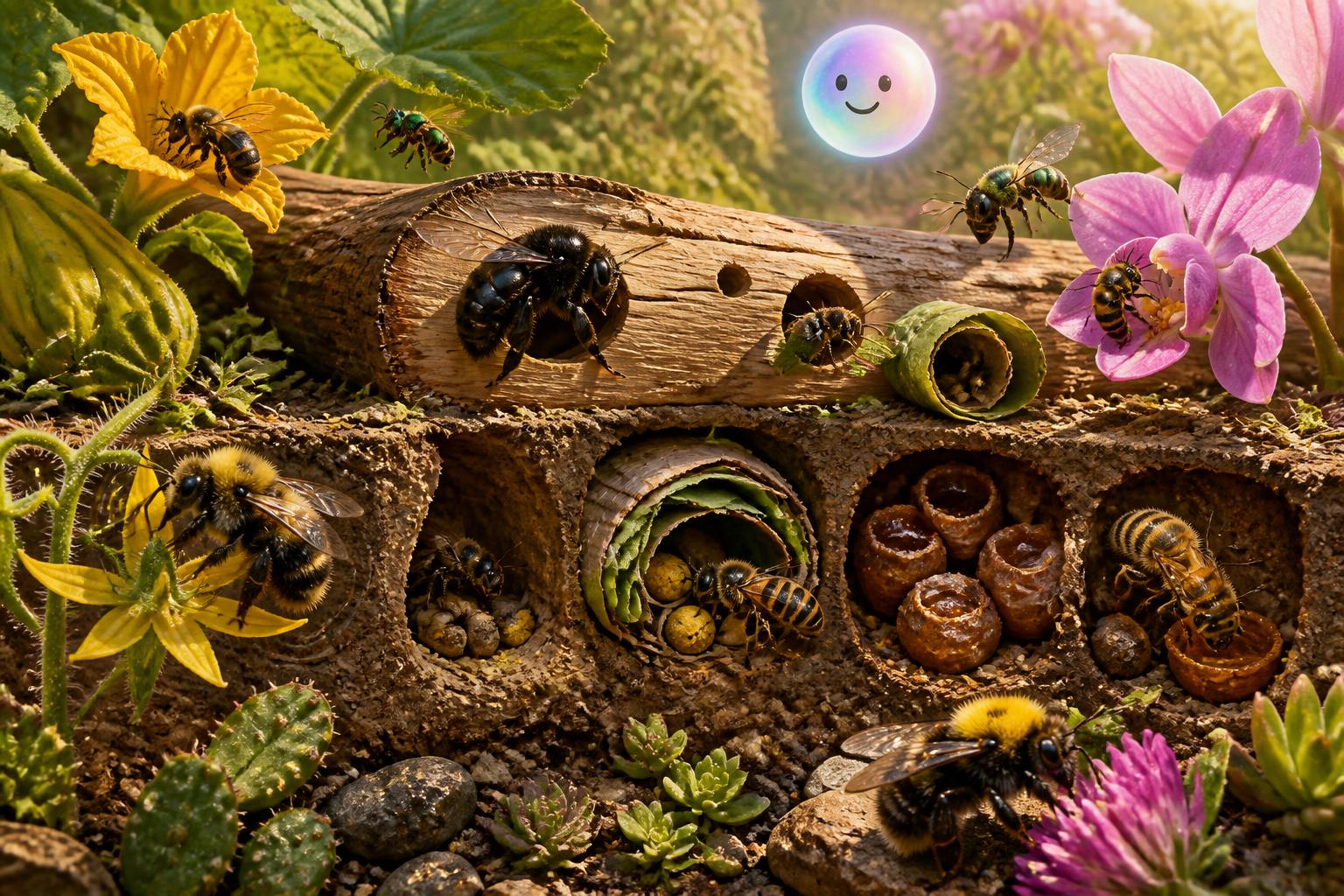 El asombroso vecindario de las abejas mexicanas