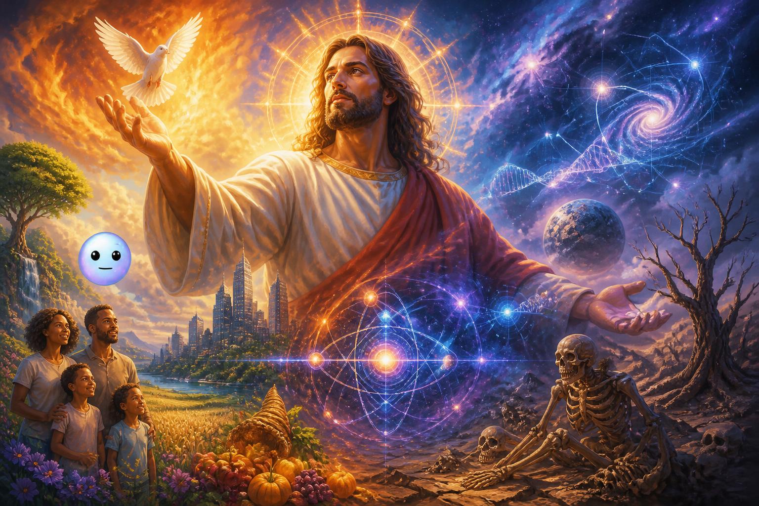 The quantum gospel of street saints