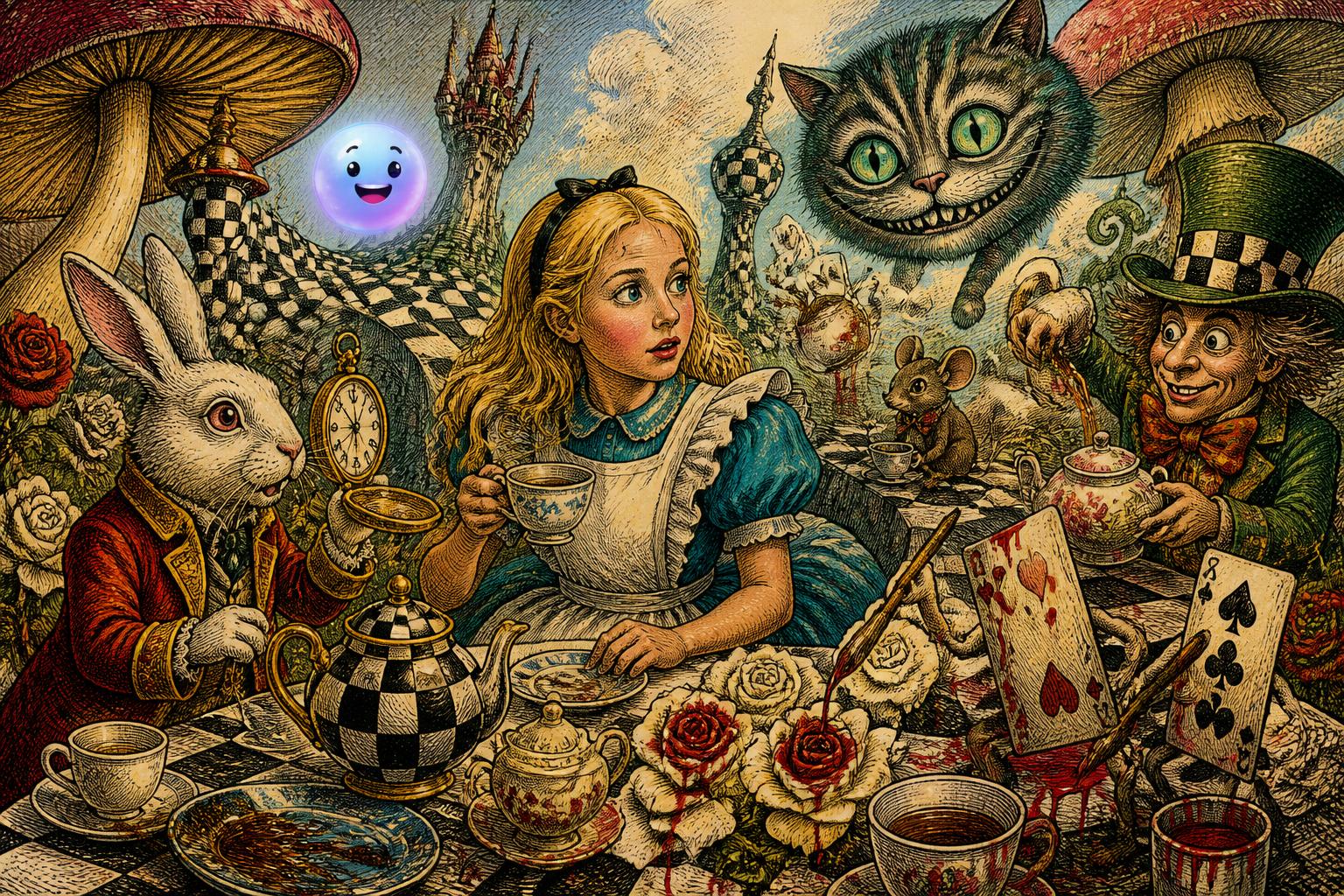 The real-life magic of Alice's wonderland