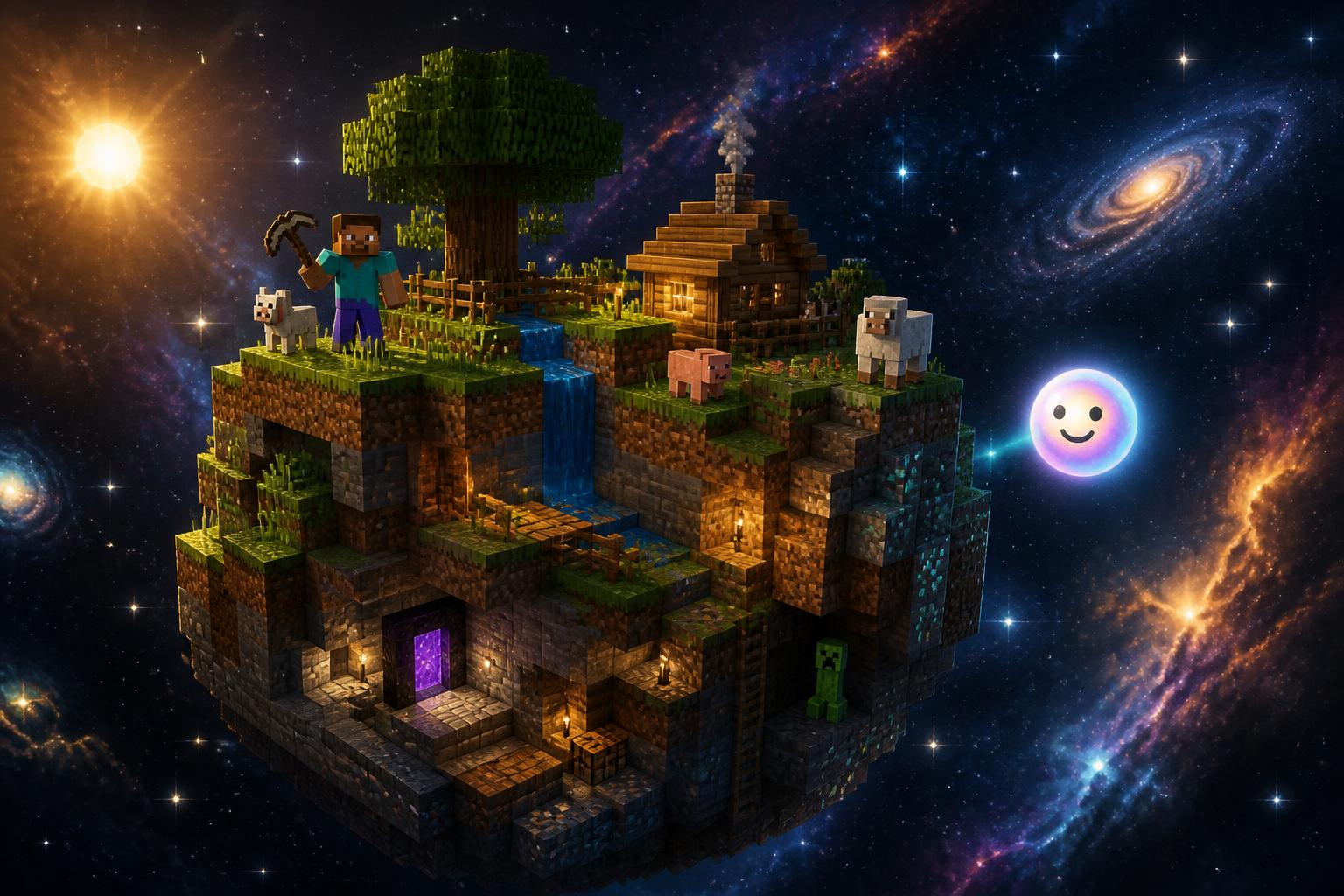 The blocky blueprint of Minecraft