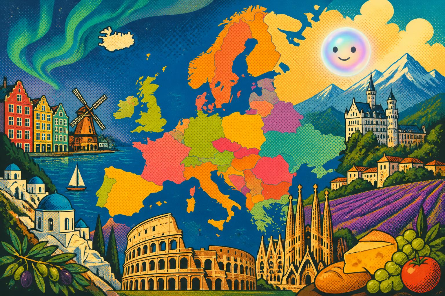 Bizarre borders and curious corners of Europe