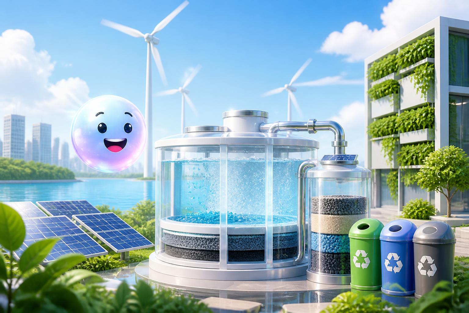 How to wash a planet with futuristic tech