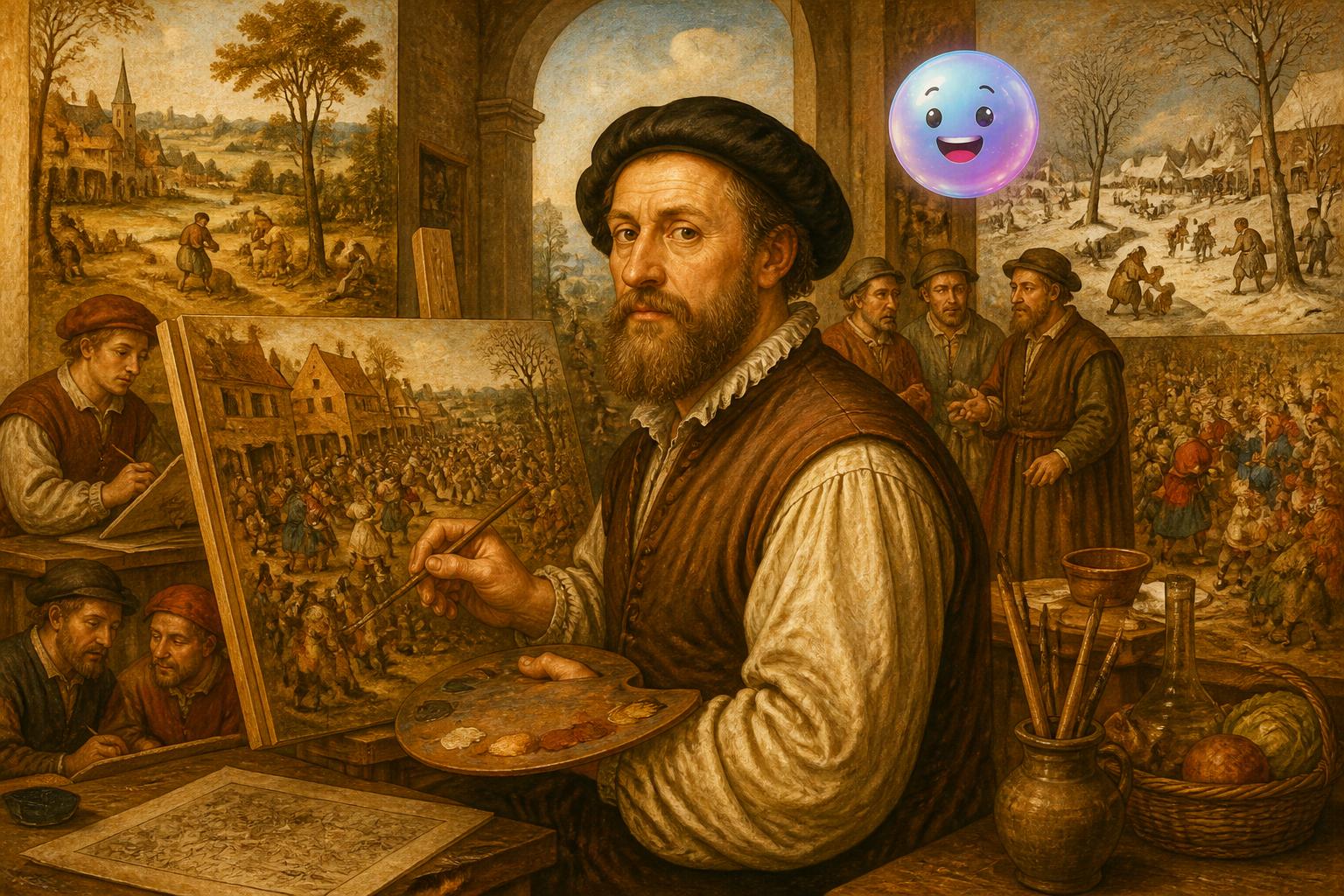 Wie Pieter Bruegel die Kunst auf den Kopf stellte