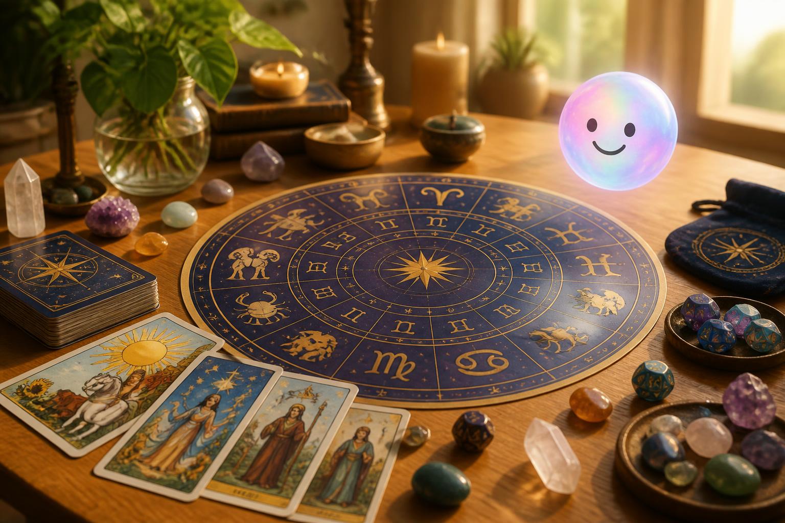 Astrology tarot and numerology