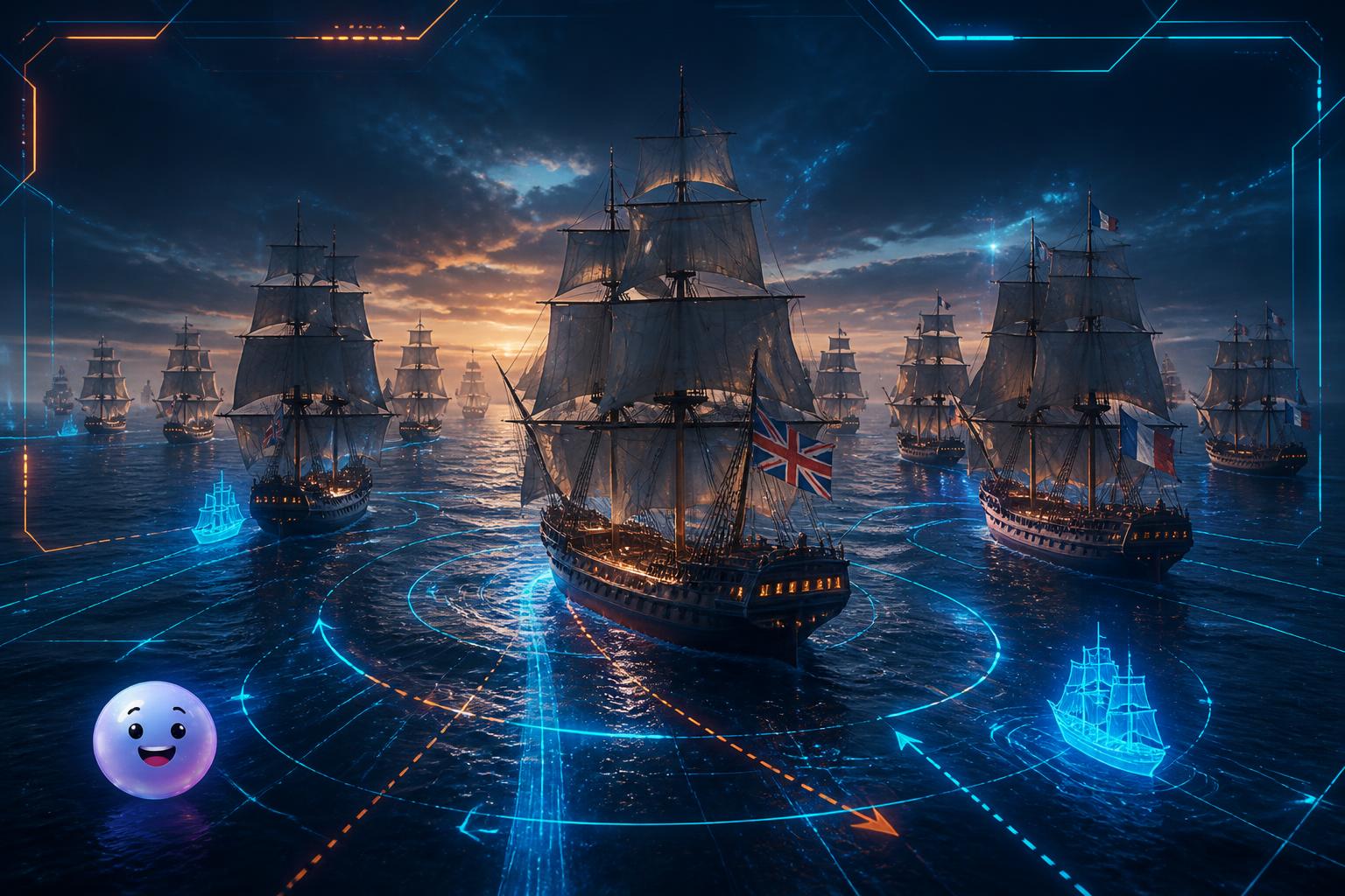 The wooden walls of Trafalgar