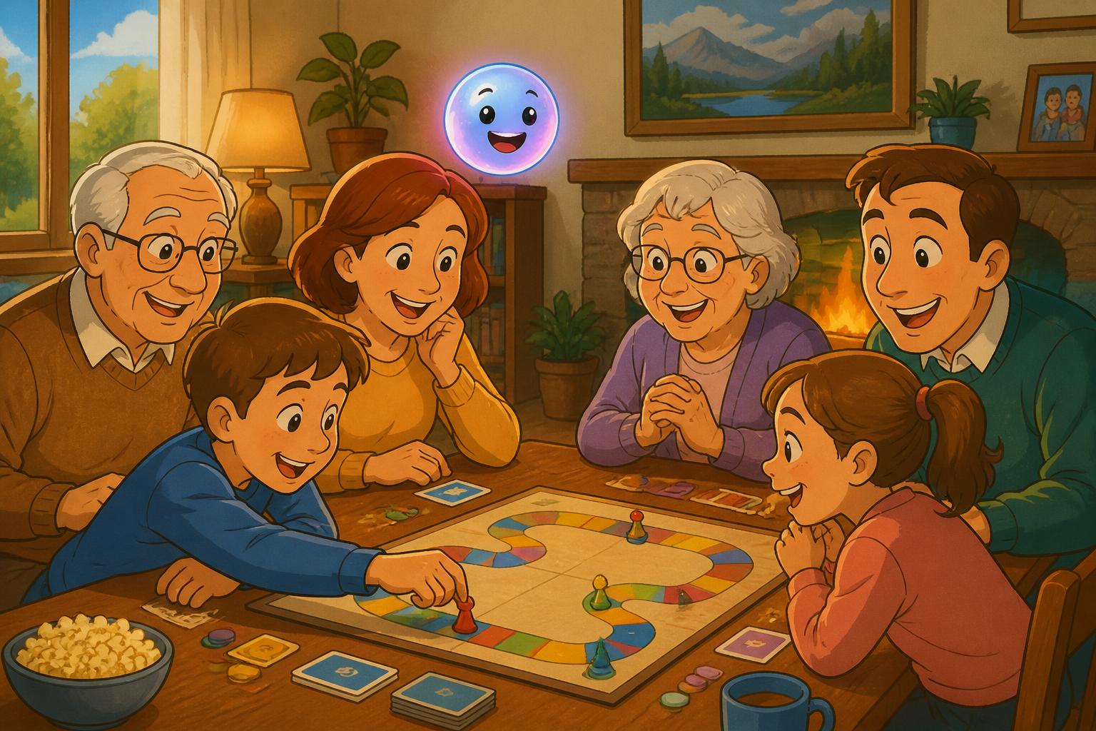 The secret life of family game night