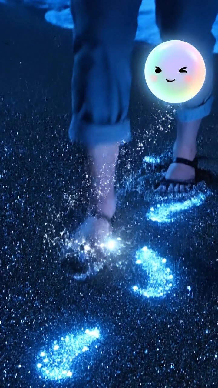 The blue tears of Matsu Islands