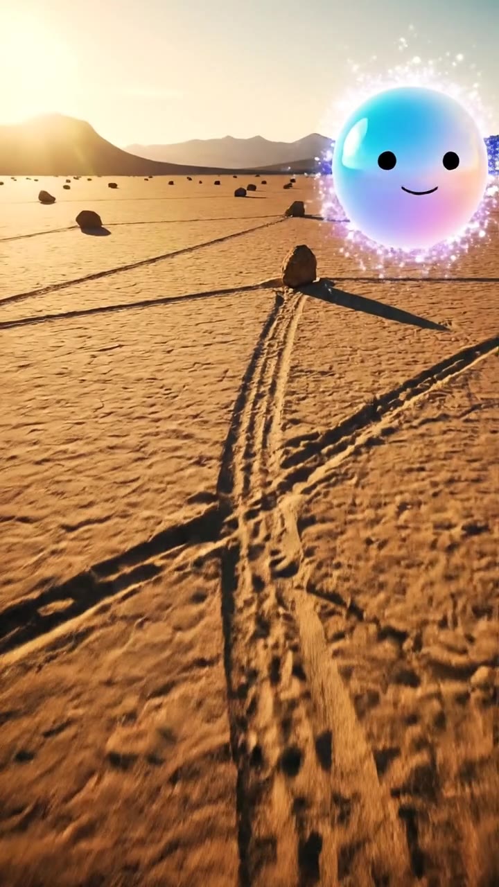 Tracks left in the clay