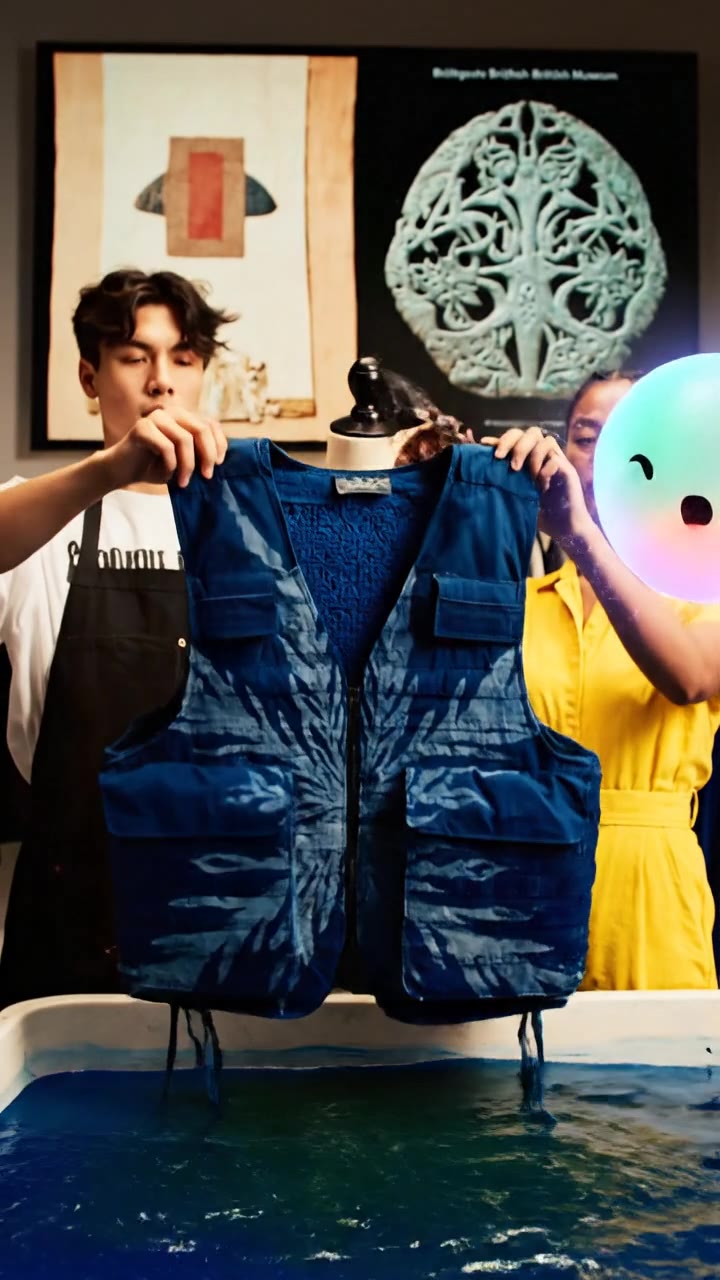 Indigo Dyeing from Edo to Streetwear Fashion