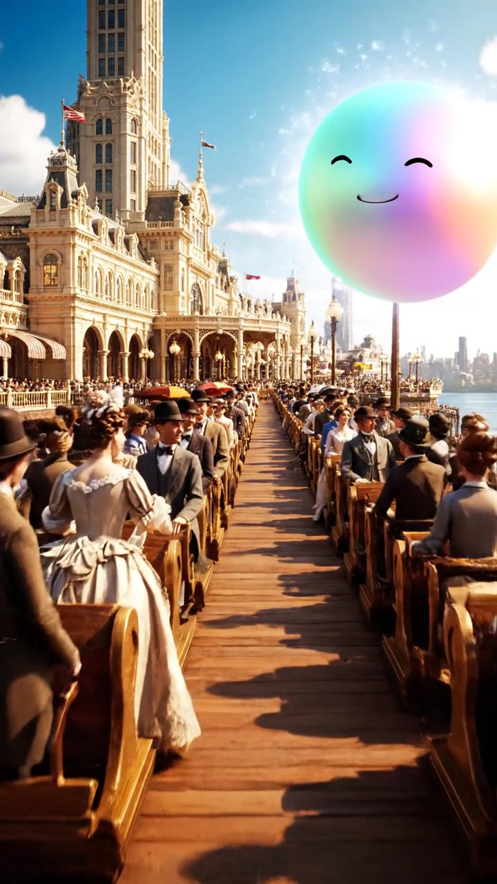 America's First Moving Sidewalk: Chicago World's Fair