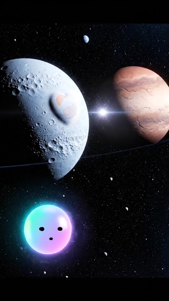 Charon and the double planet space dance