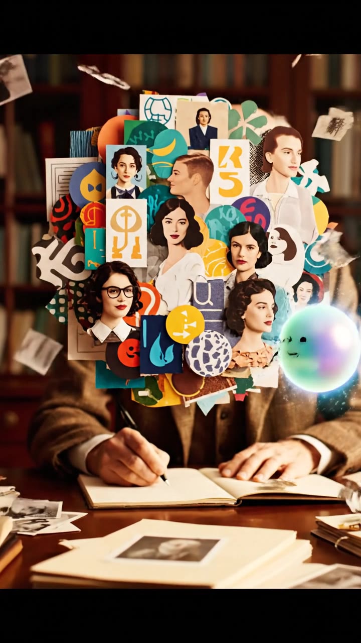 Origen del collage de identidad psicológico