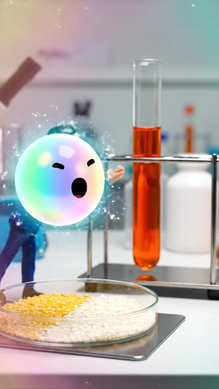Arroz dorado: el transgénico con vitamina A