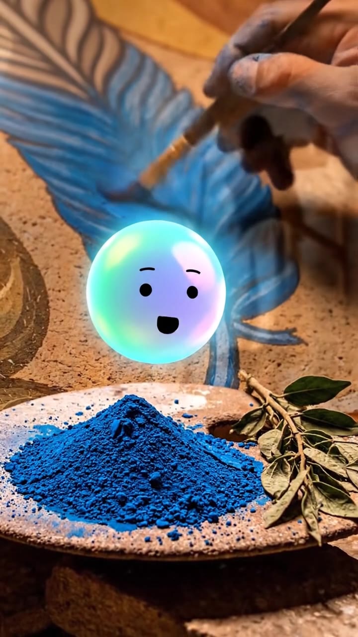 Azul índigo en el arte colonial