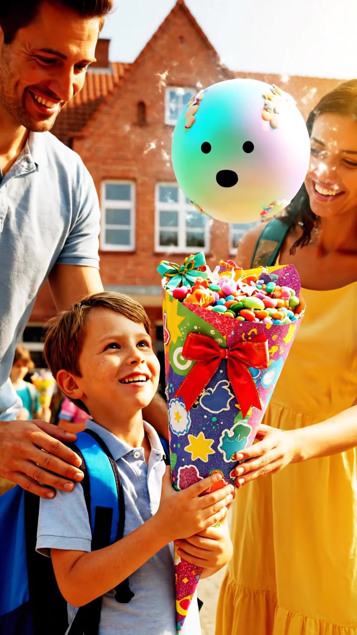 El dulce ritual del Schultüte alemán