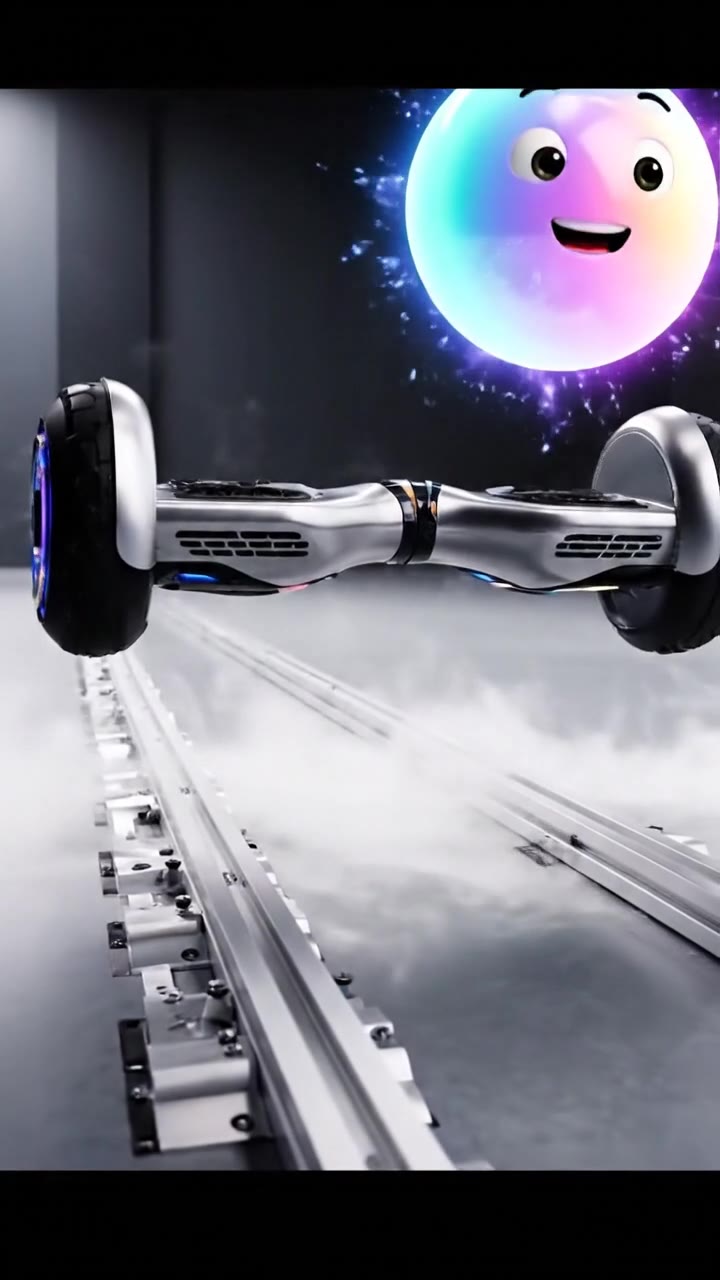 La patineta voladora de tus sueños