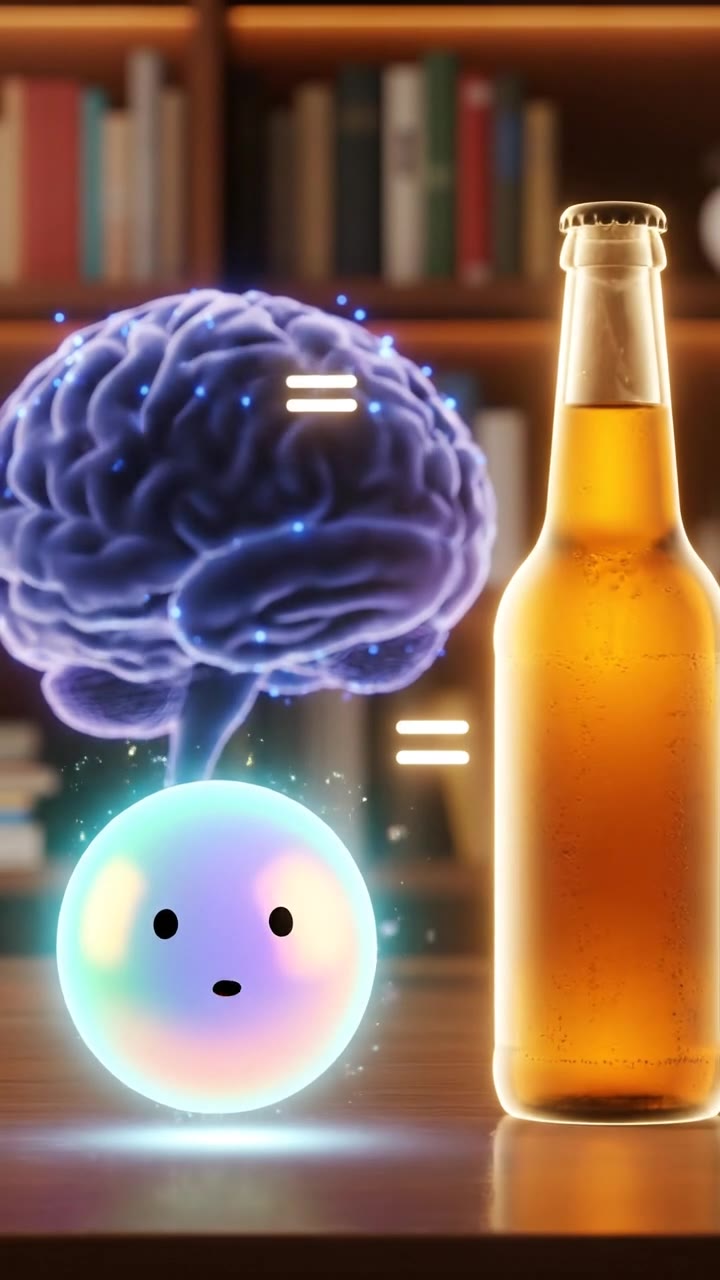 徹夜の脳は「ほろ酔い」と同じ状態