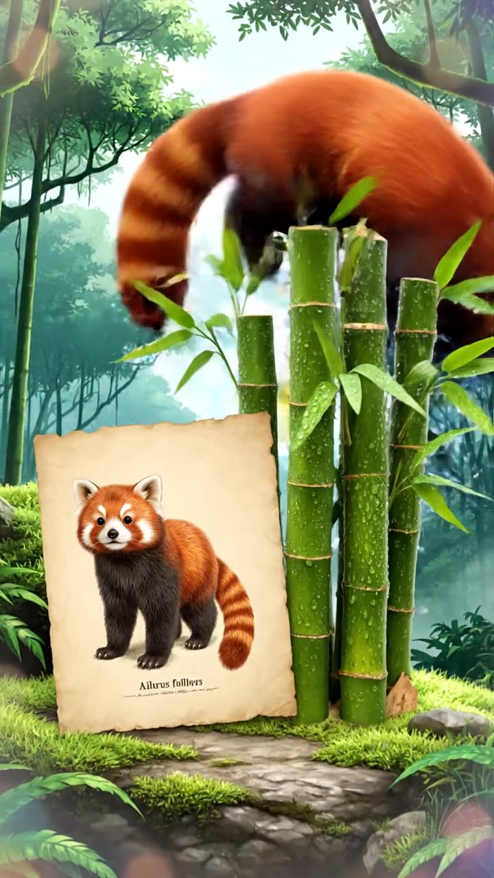 Panda rojo: el verdadero panda original