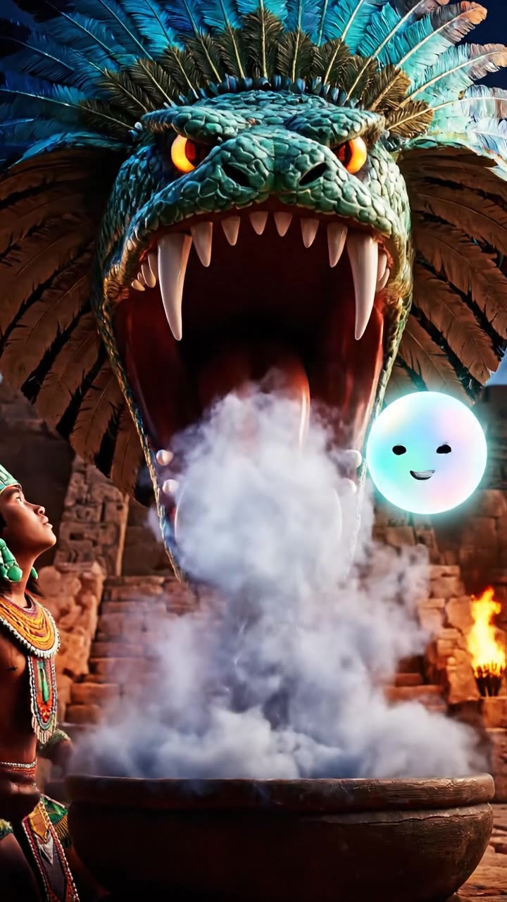 Maya Vision Serpent and Dragon Mythology