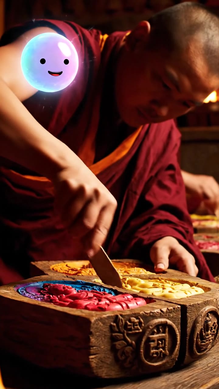 Cómo hacer moldes de esculturas de mantequilla tibetanas