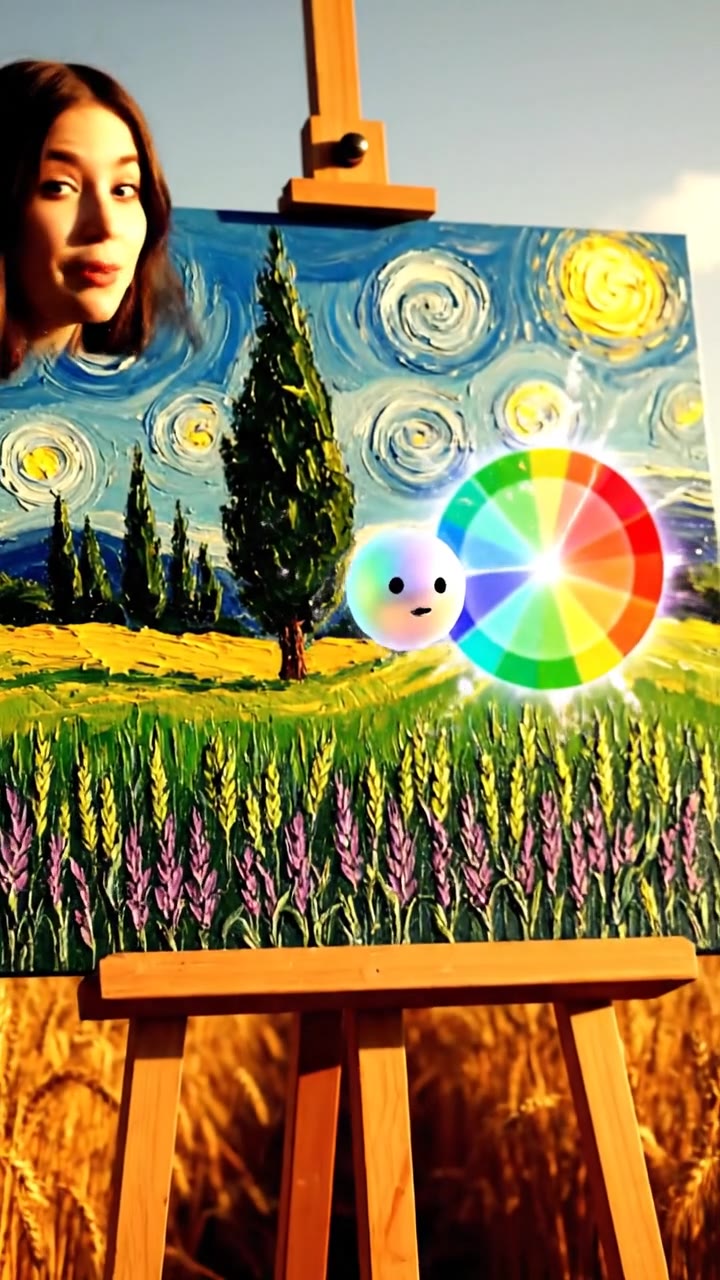 Teoría del color complementario en Van Gogh: la verdad