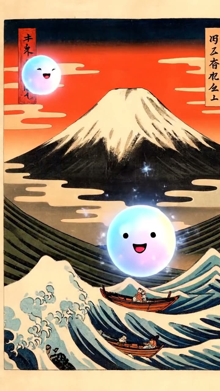 Treinta y seis vistas del monte Fuji de Hokusai